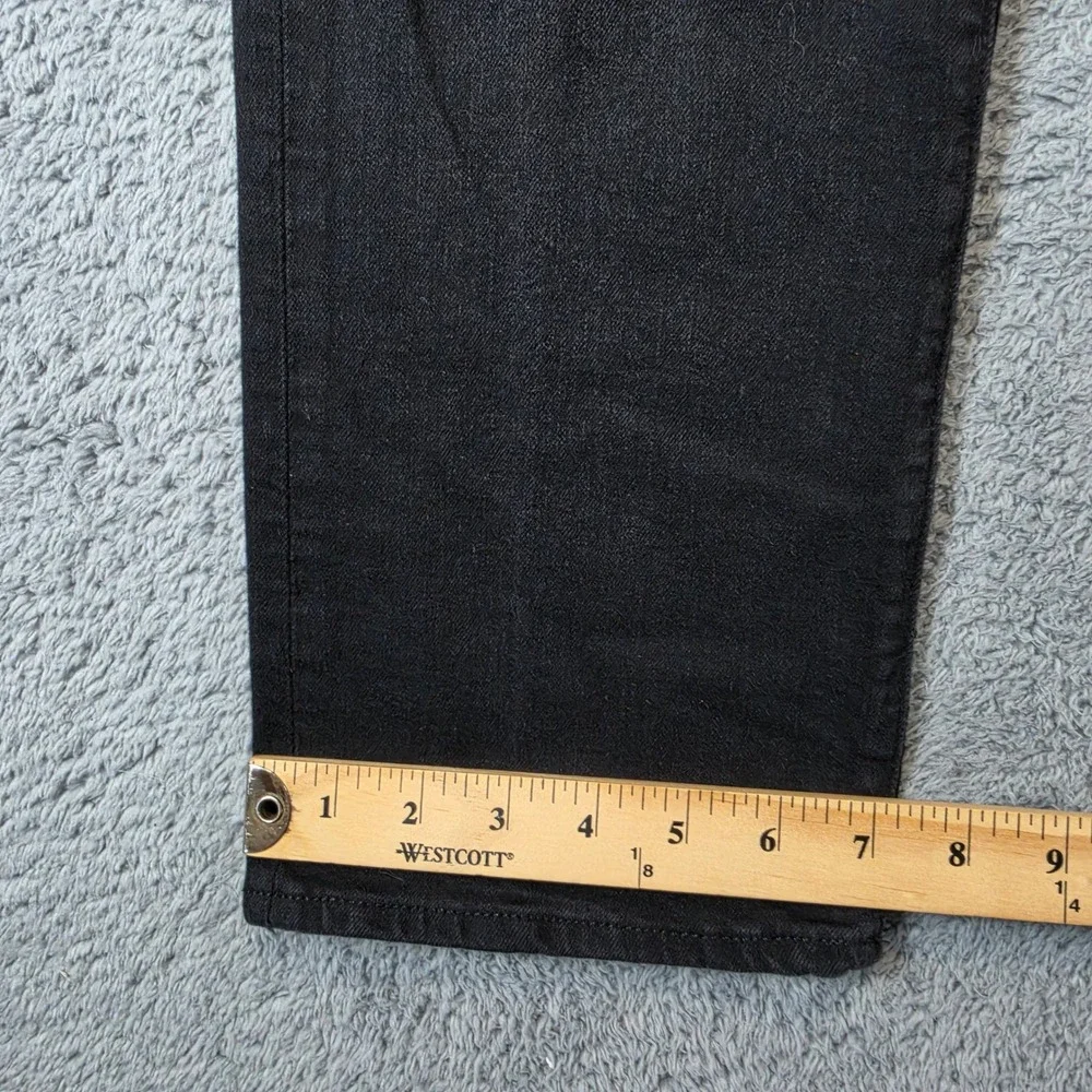 Polo Ralph Lauren Varick Slim Straight Jeans Mens 33x30 Black Denim Stretch
